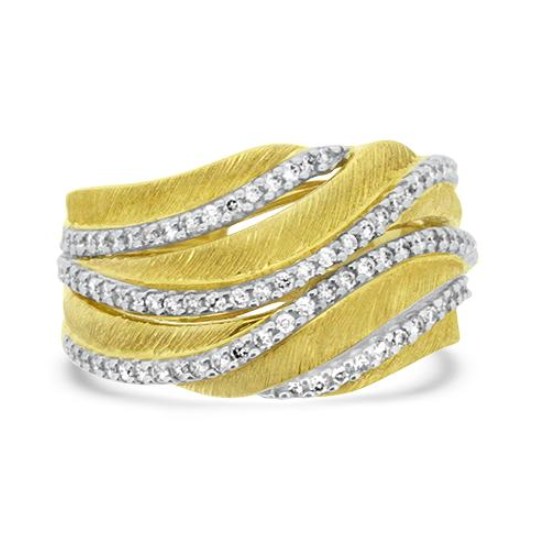 Yellow Gold Diamond Fashion Ring